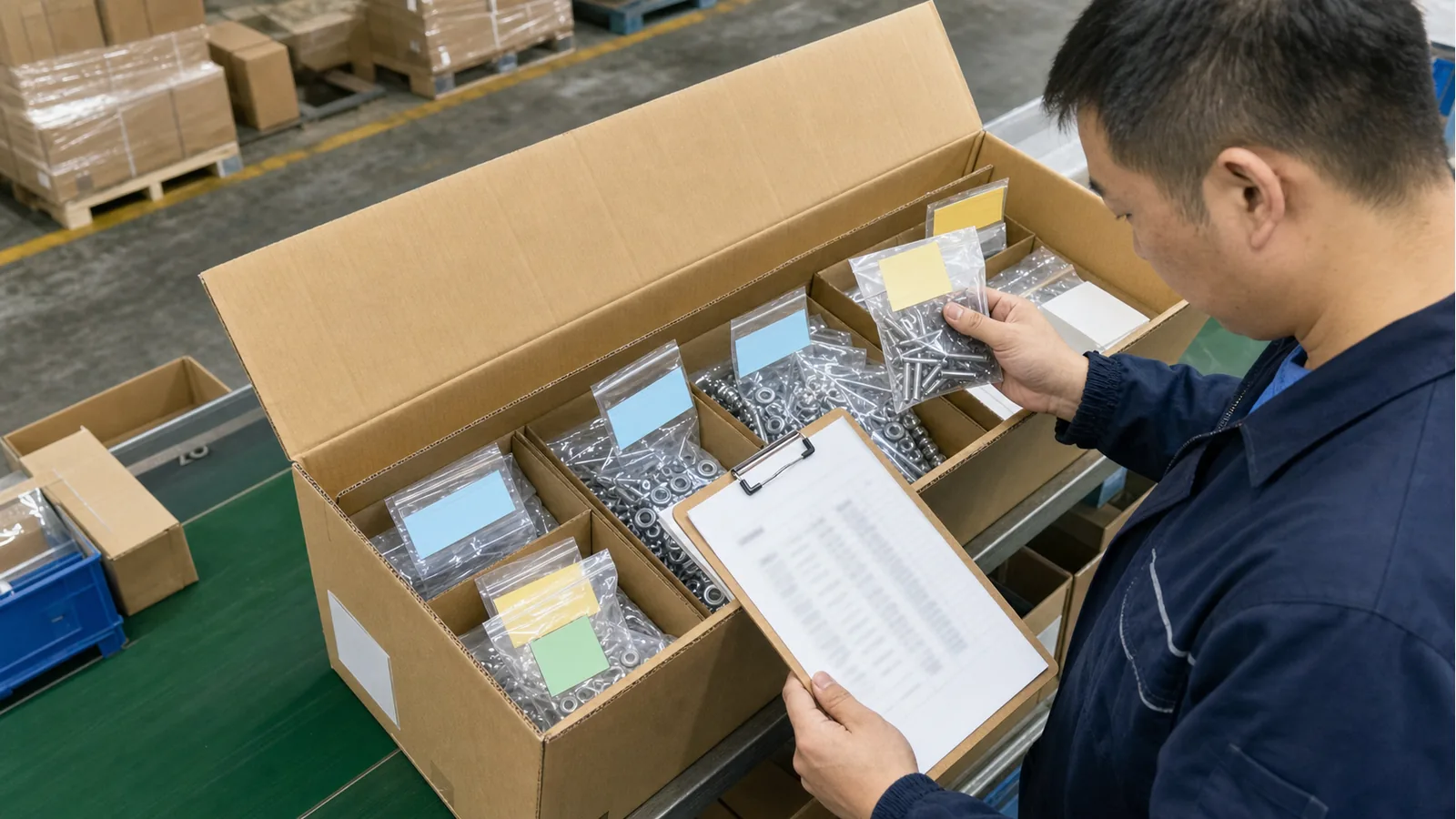 混装多料号时让装箱单对应内包装