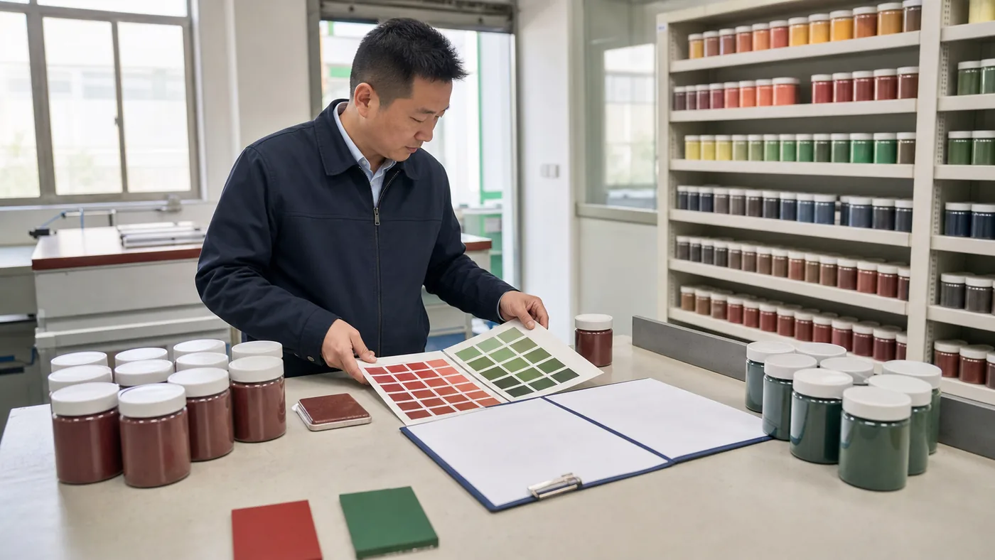 颜料代工旧色号停用后怎样说明替代关系
