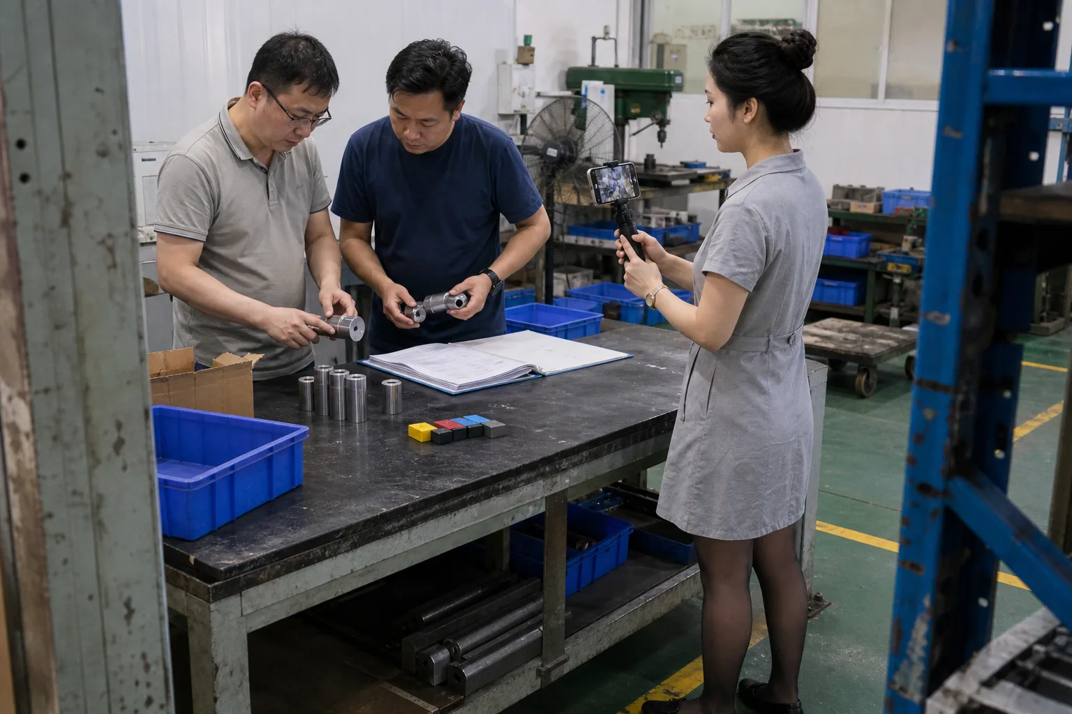 铣床加工换批后异常，材料来源如何追清
